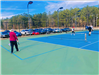 Adults Playing Pickleball